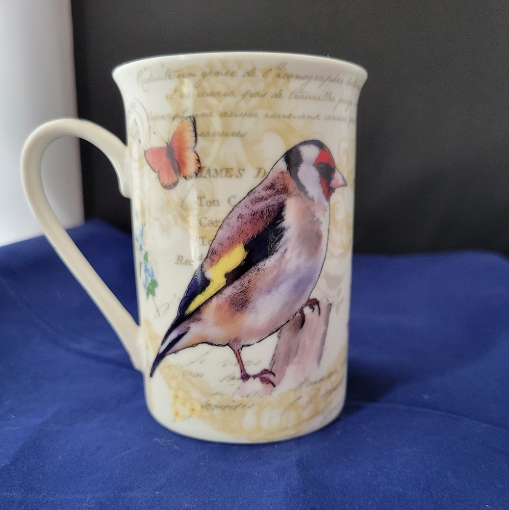 Kent Pottery Floral, Bird, Butterfly Mug/Cup Unisex 🔥🌊🌟BUNDLE AND SAVE